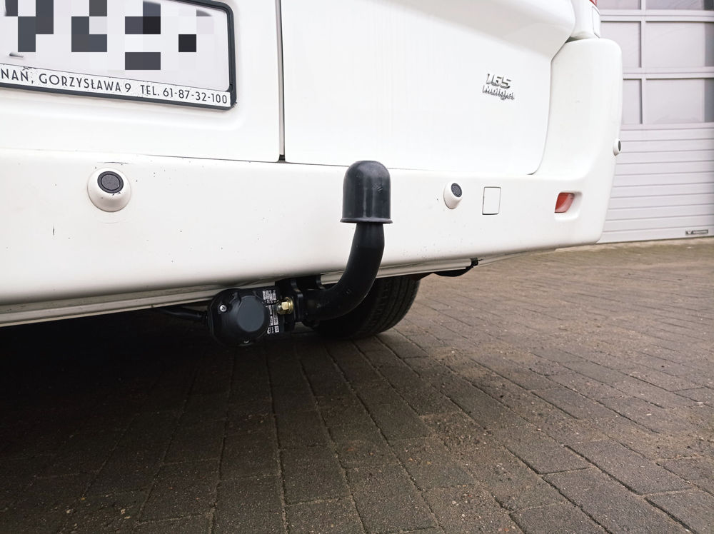 Montaż haka holowniczego Fiat Scudo