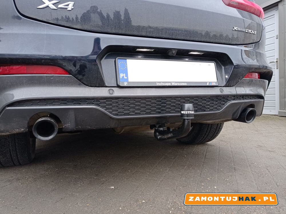 Montaż haka holowniczego Nowe BMW X4
