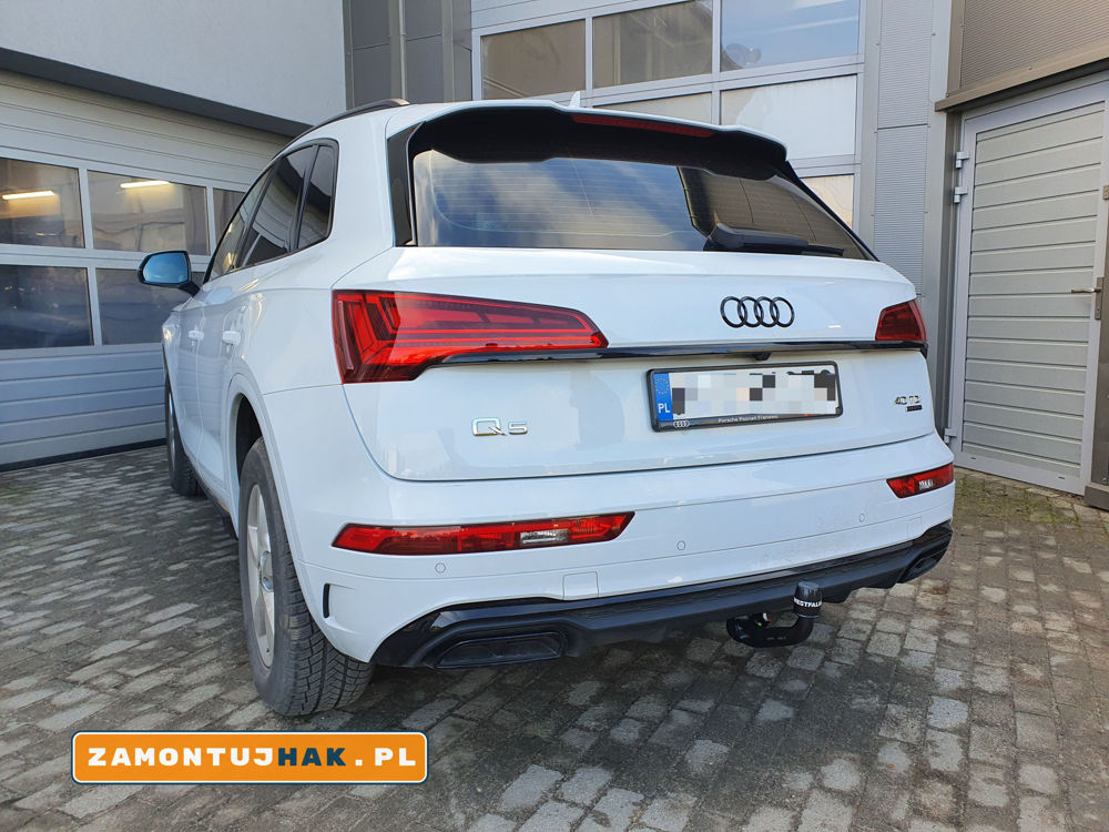 Montaż haka holowniczego Nowe Audi Q5 40TDI – Hybrid