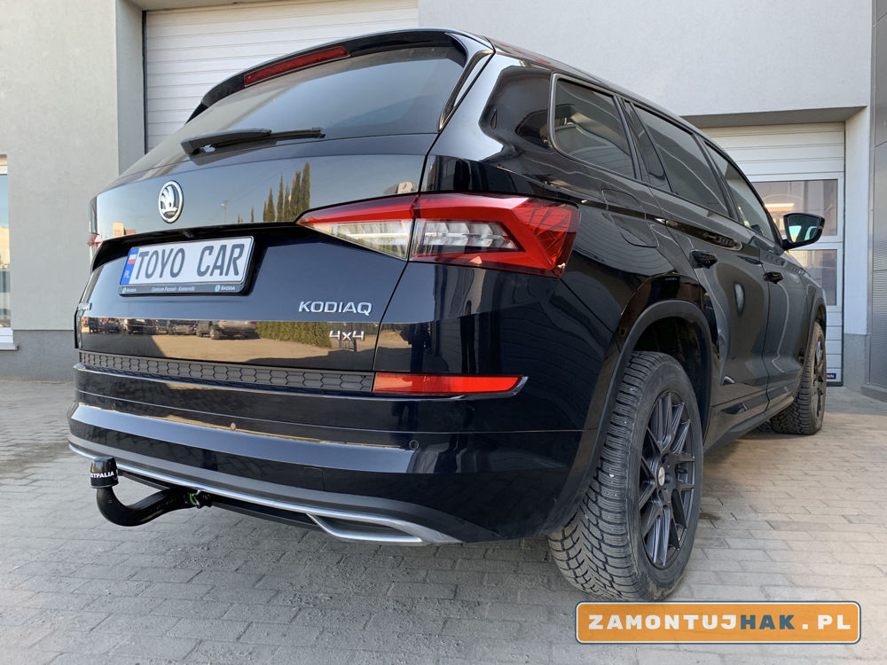 Montaż haka holowniczego Skoda KodiaQ 4WD