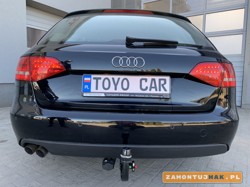 Montaż haka holowniczego Audi A4 B8 Avant