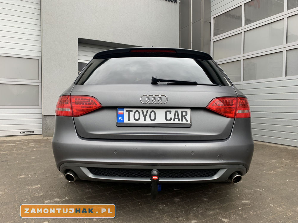 Montaż haka holowniczego Audi A4 B8 Avant