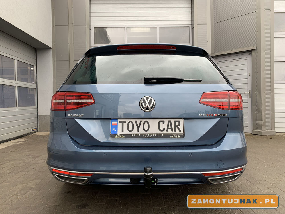 Montaż haka holowniczego Volkswagen Passat B8 Kombi