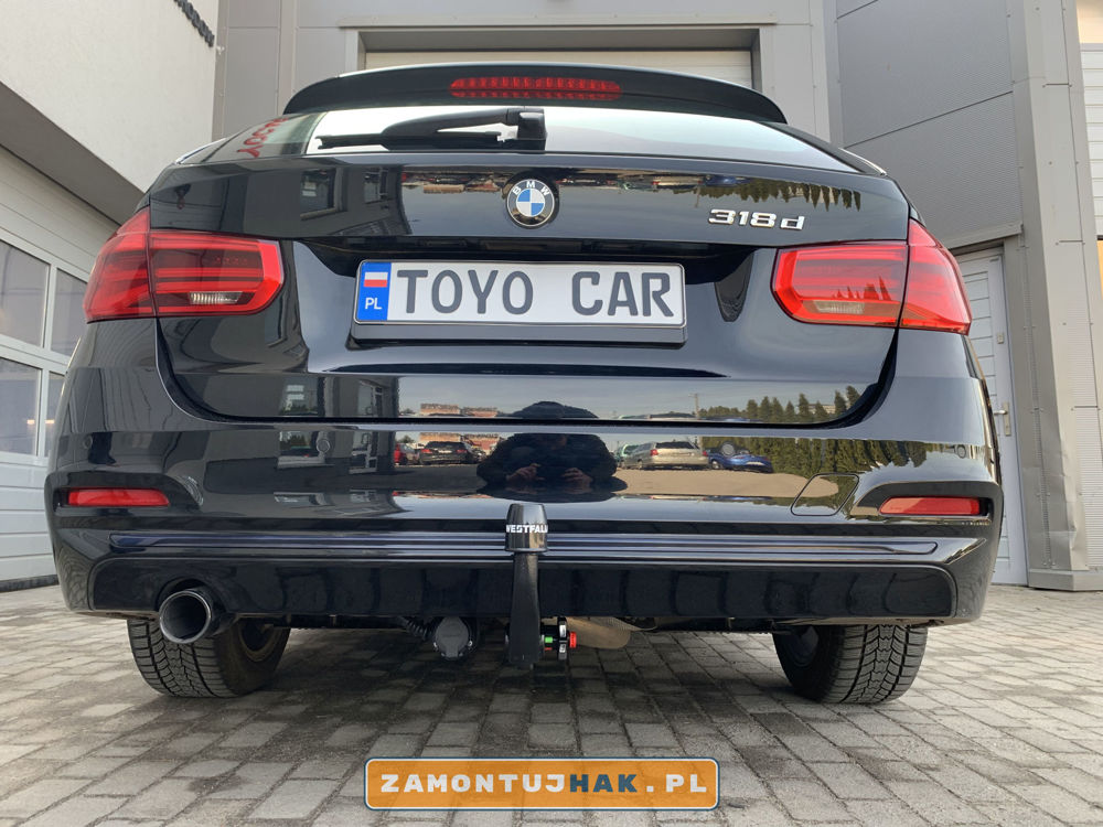 Montaż haka holowniczego BMW F31 LCI 2019r.