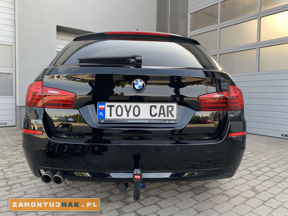 Montaż haka holowniczego BMW F11 2017r