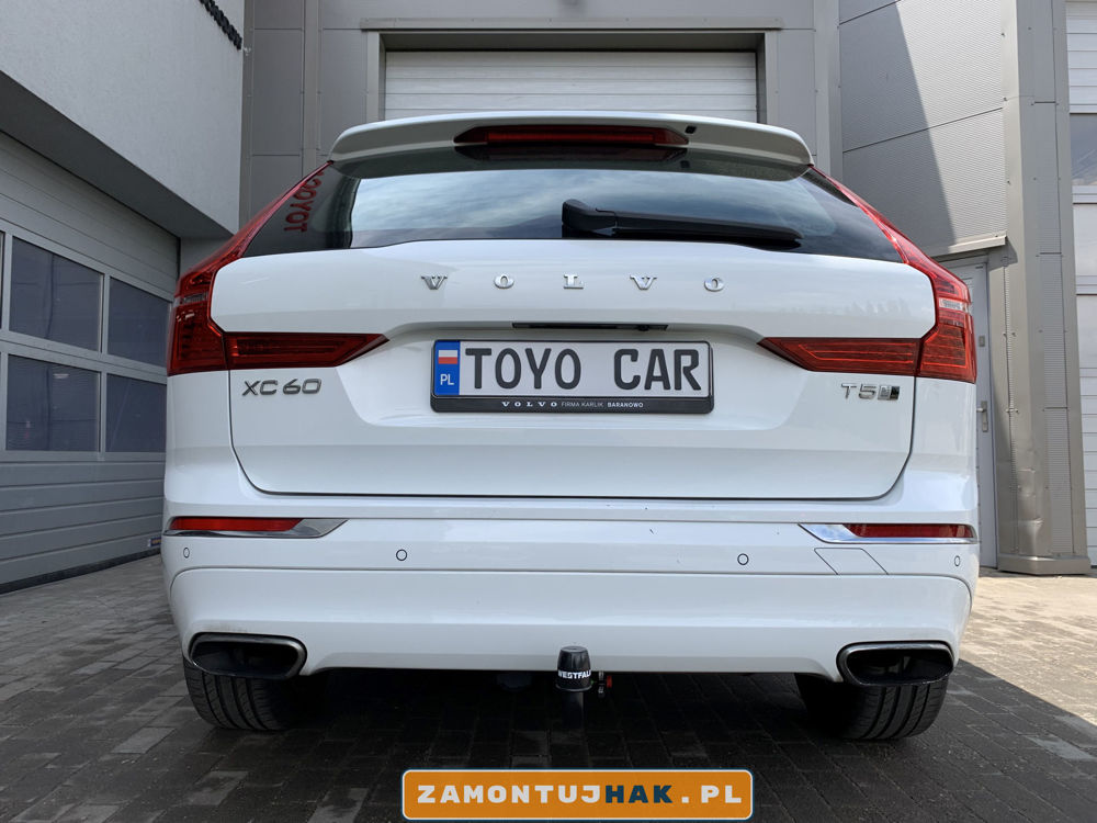 Montaż haka holowniczego Volvo XC60