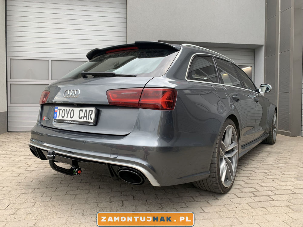 Montaż haka holowniczego Audi RS6 C7