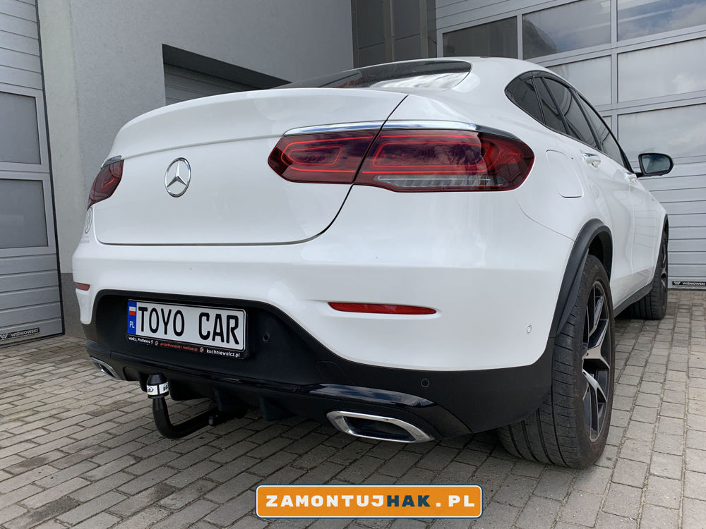 Montaż haka holowniczego Mercedes GLC Coupe 2021