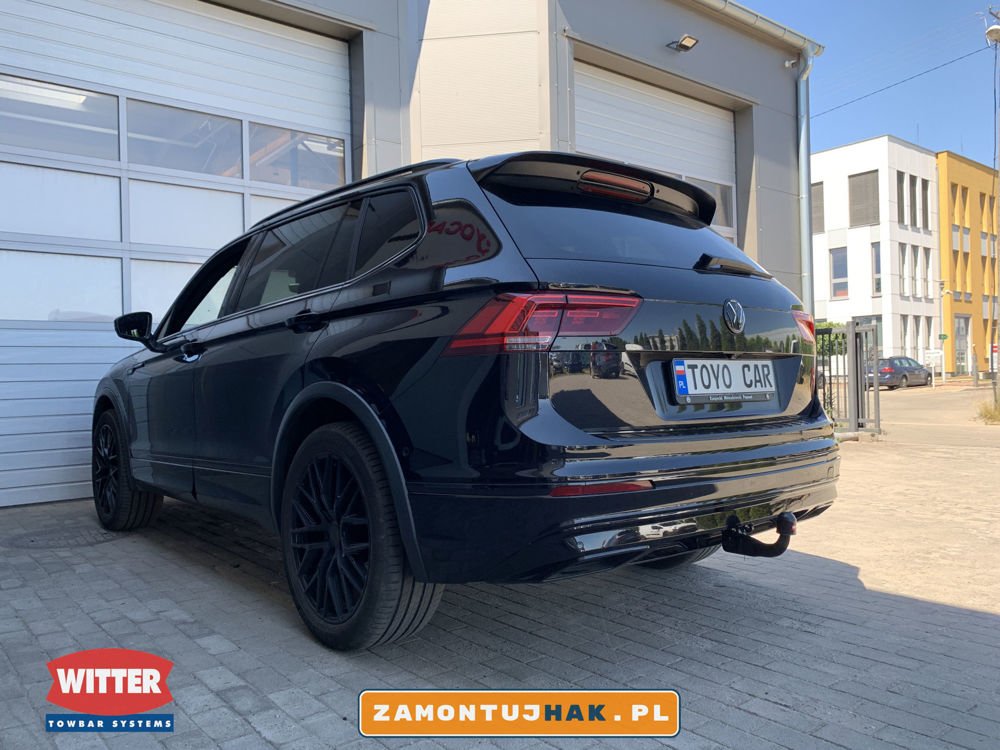 Montaż haka holowniczego Volkswagen Tiguan II Allspace 2020r