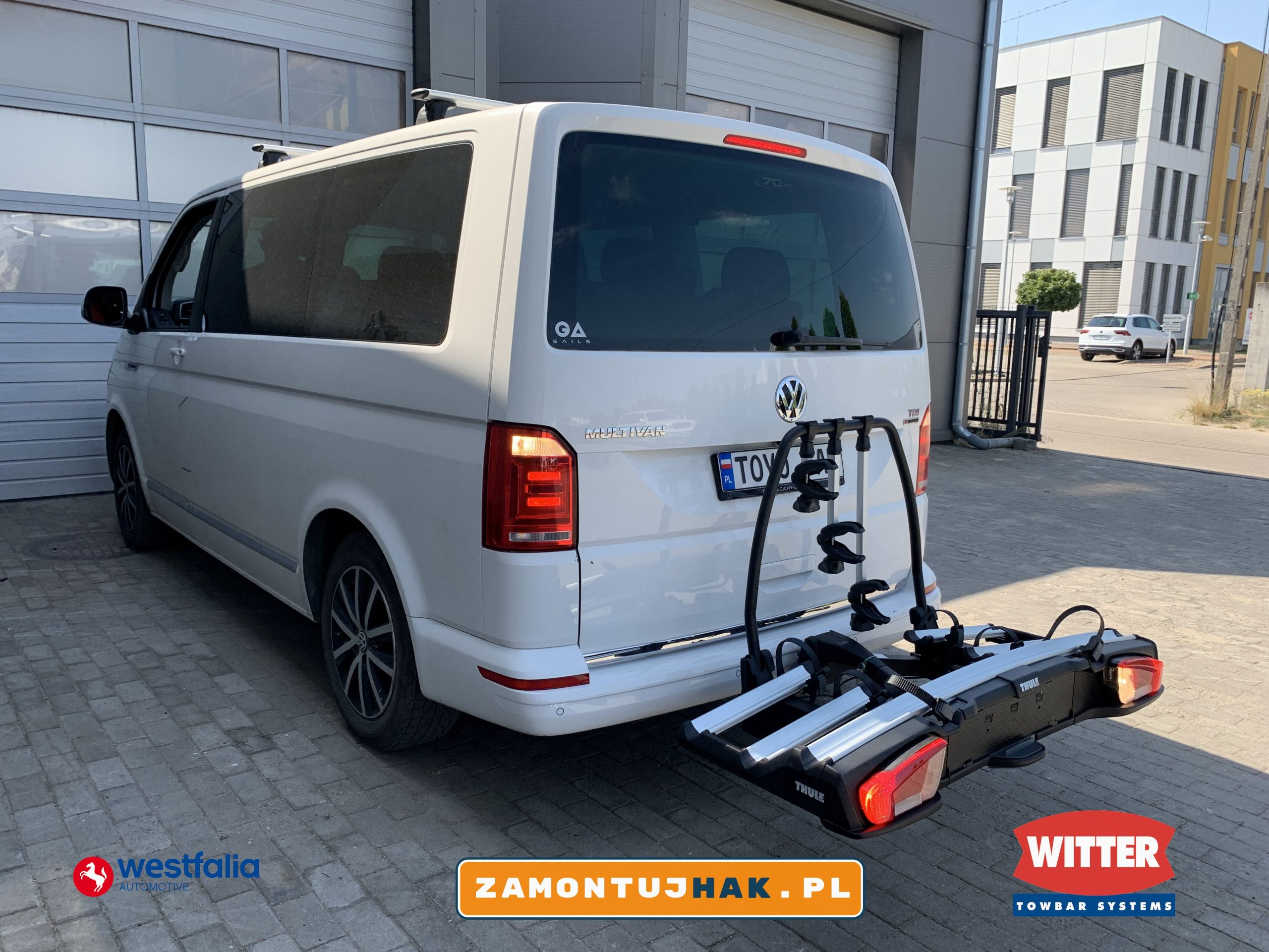 Montaż haka holowniczego Volkswagen Caravelle T6