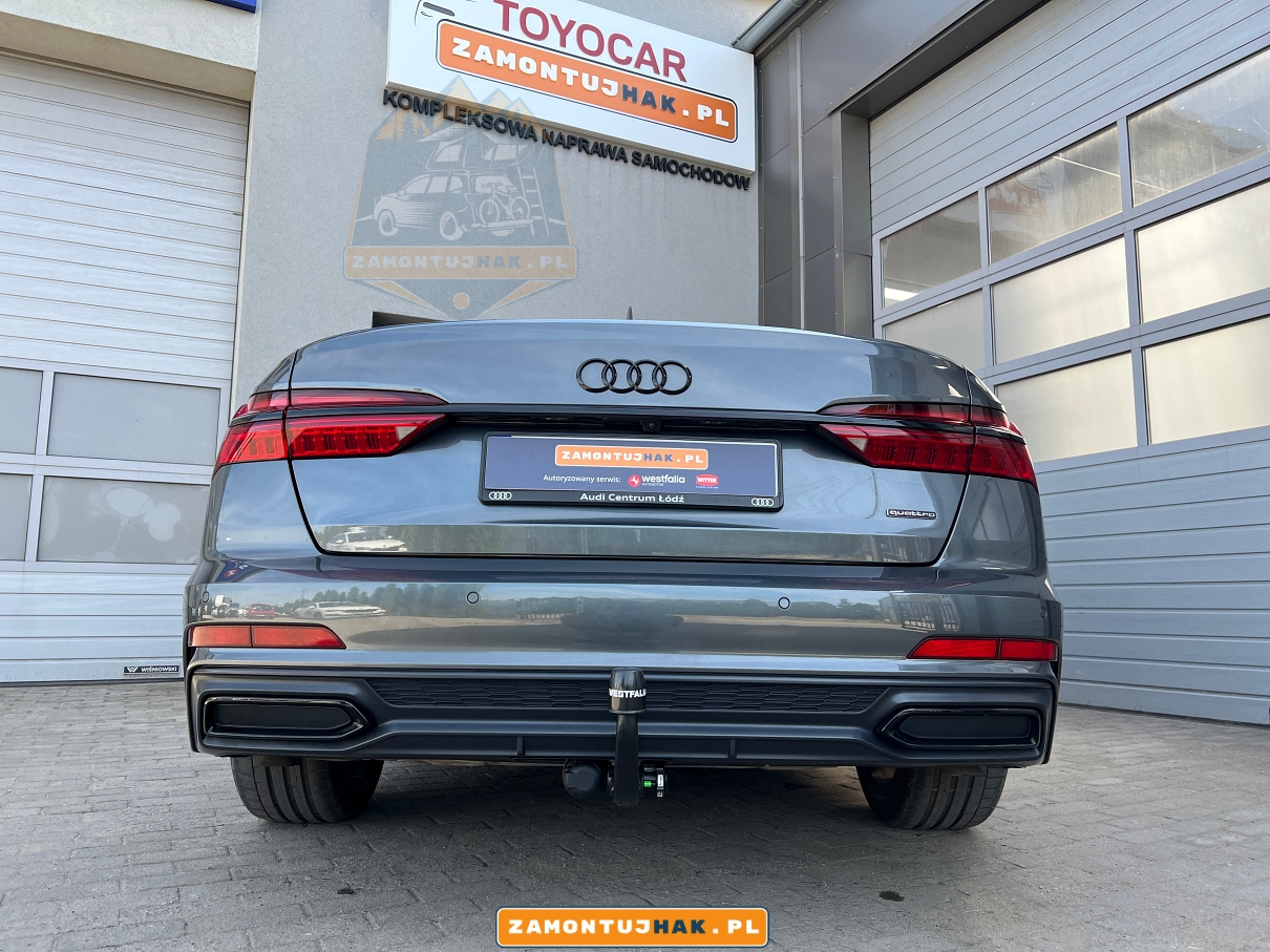 Serwis do montażu haka holowniczego w Poznaniu Audi A6 C8 Sedan