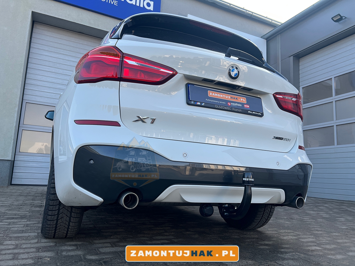 Hak holowniczy Westfalia A40V dla BMW X1 F48 M-pakiet 2019 rok