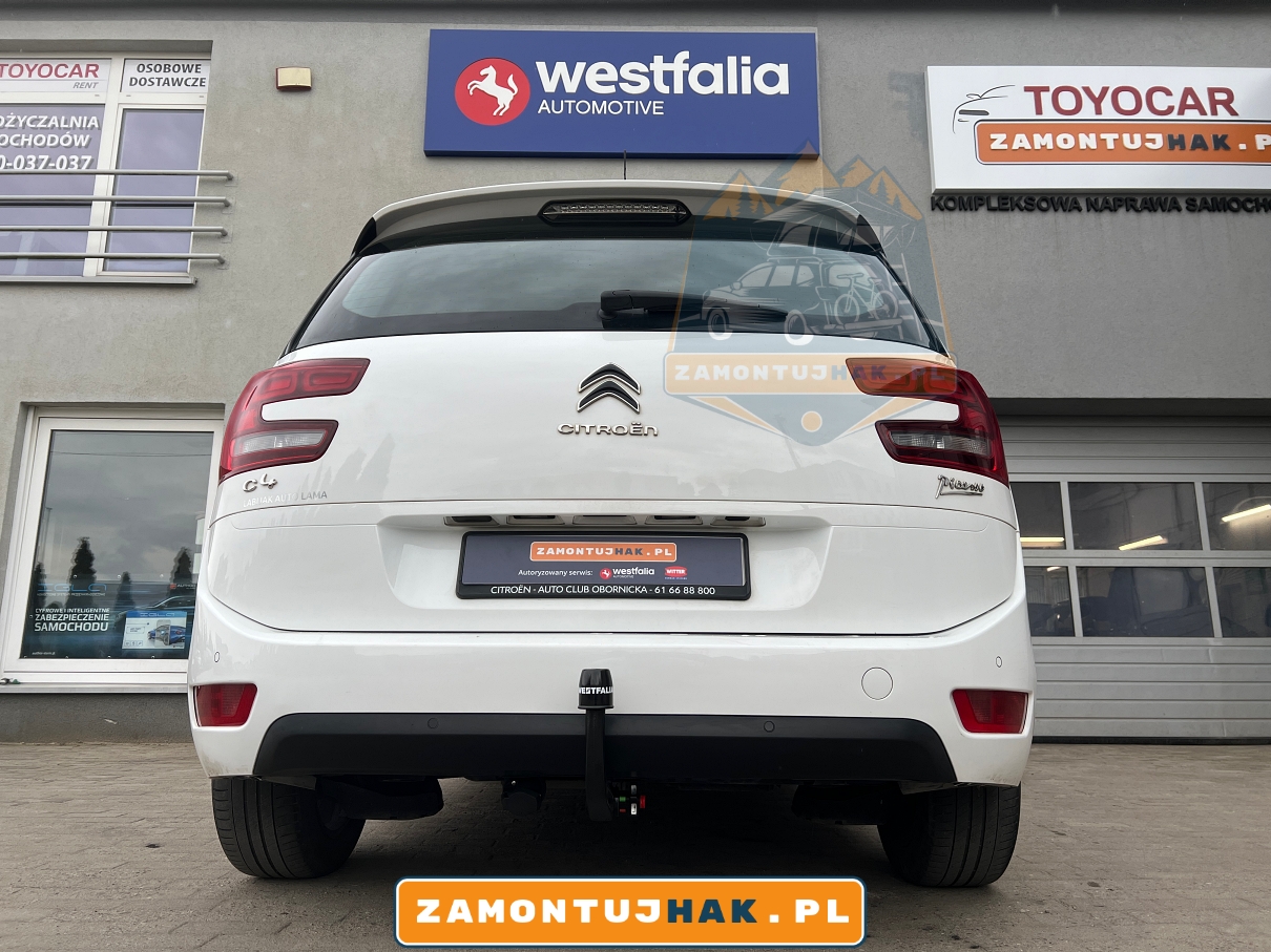 Montaż haka holowniczego – Citroen C4 Grand Picasso 2017