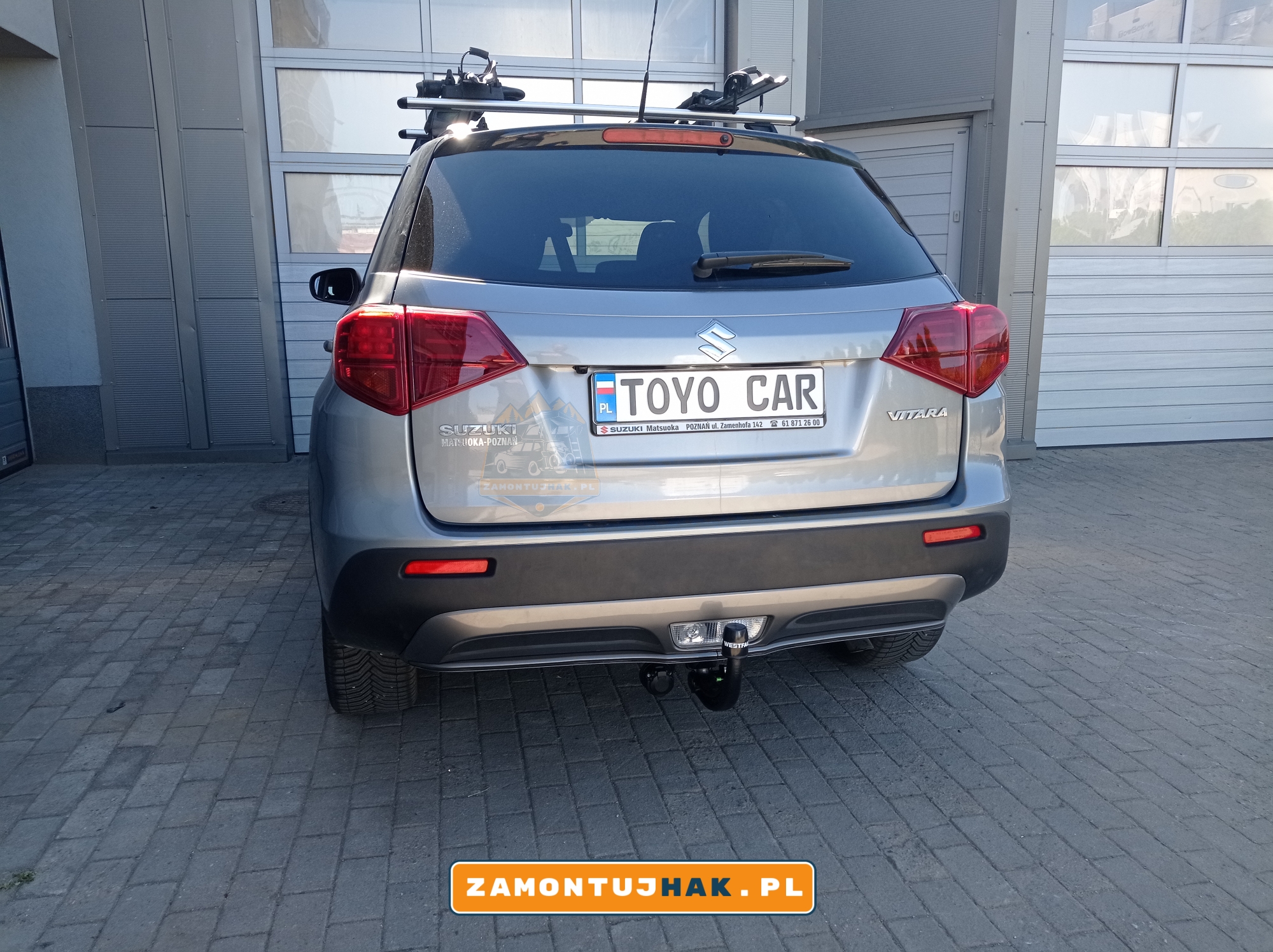 Montaż haka holowniczego Suzuki Vitara – Westfalia A40V