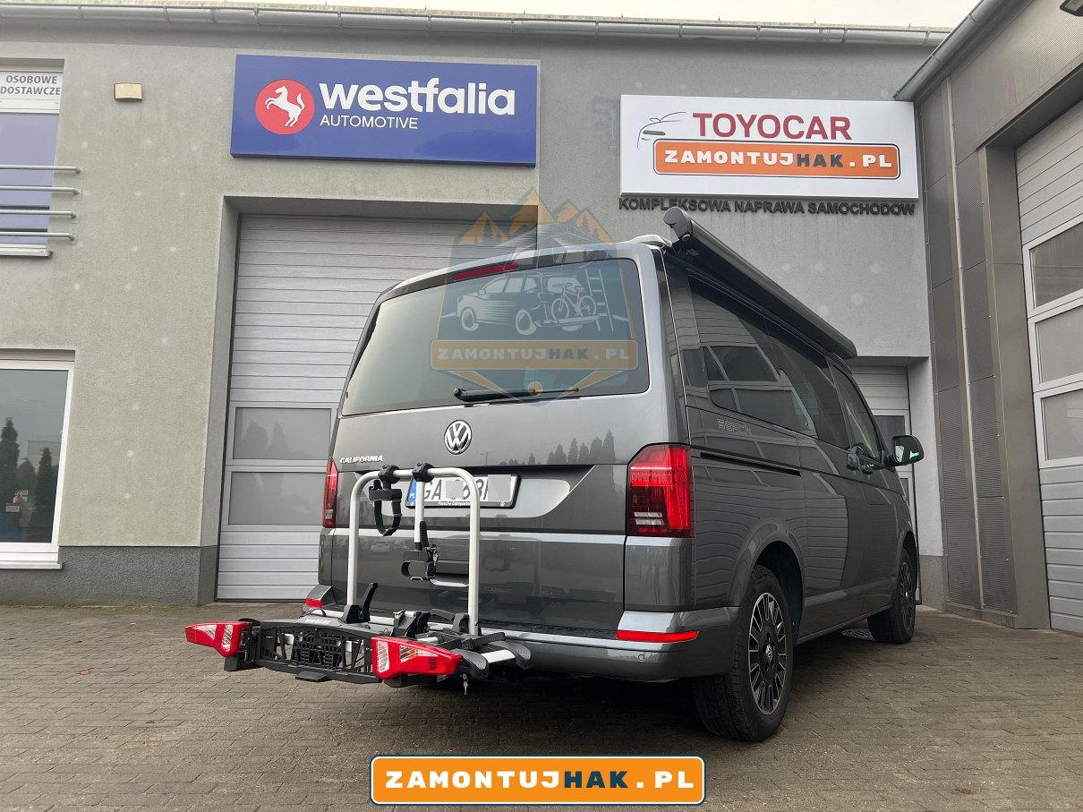 Montaż haka holowniczego Volkswagen California Beach T6.1