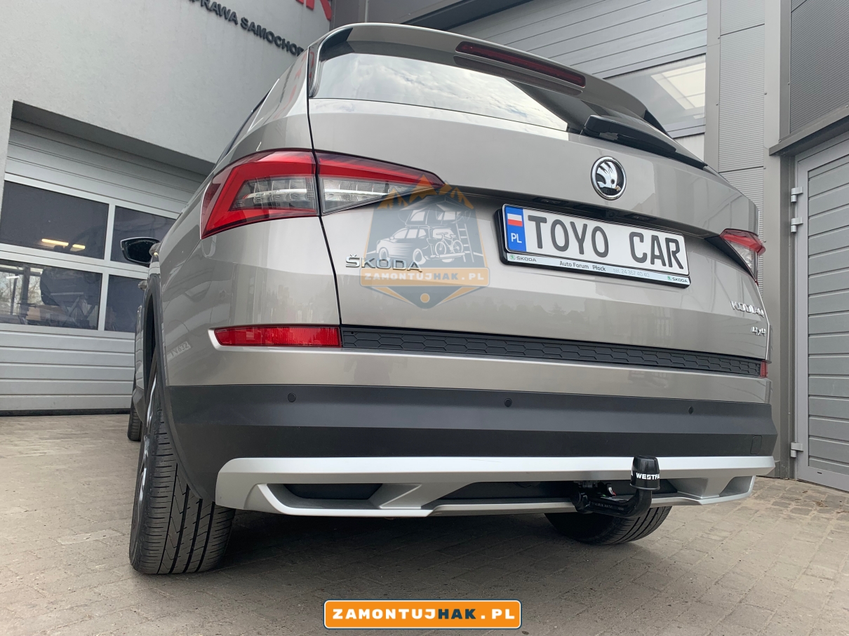Montaż haka holowniczego Skoda Kodiaq 4×4