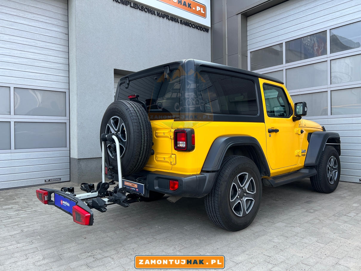 Haki holownicze Poznań – Montaż Jeep Wrangler 2019