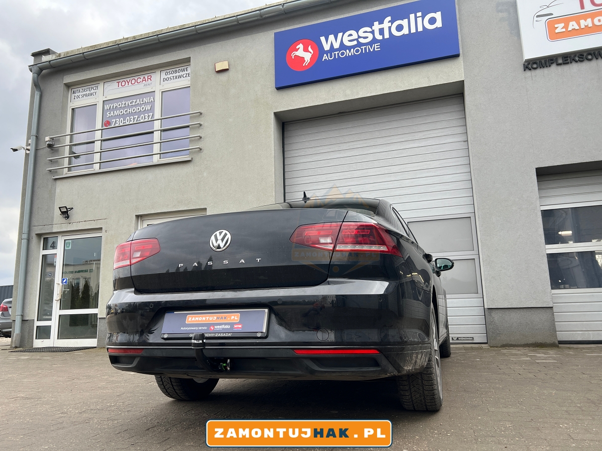 Haki holownicze Poznań Montaż – Volkswagen Passat B8 Sedan