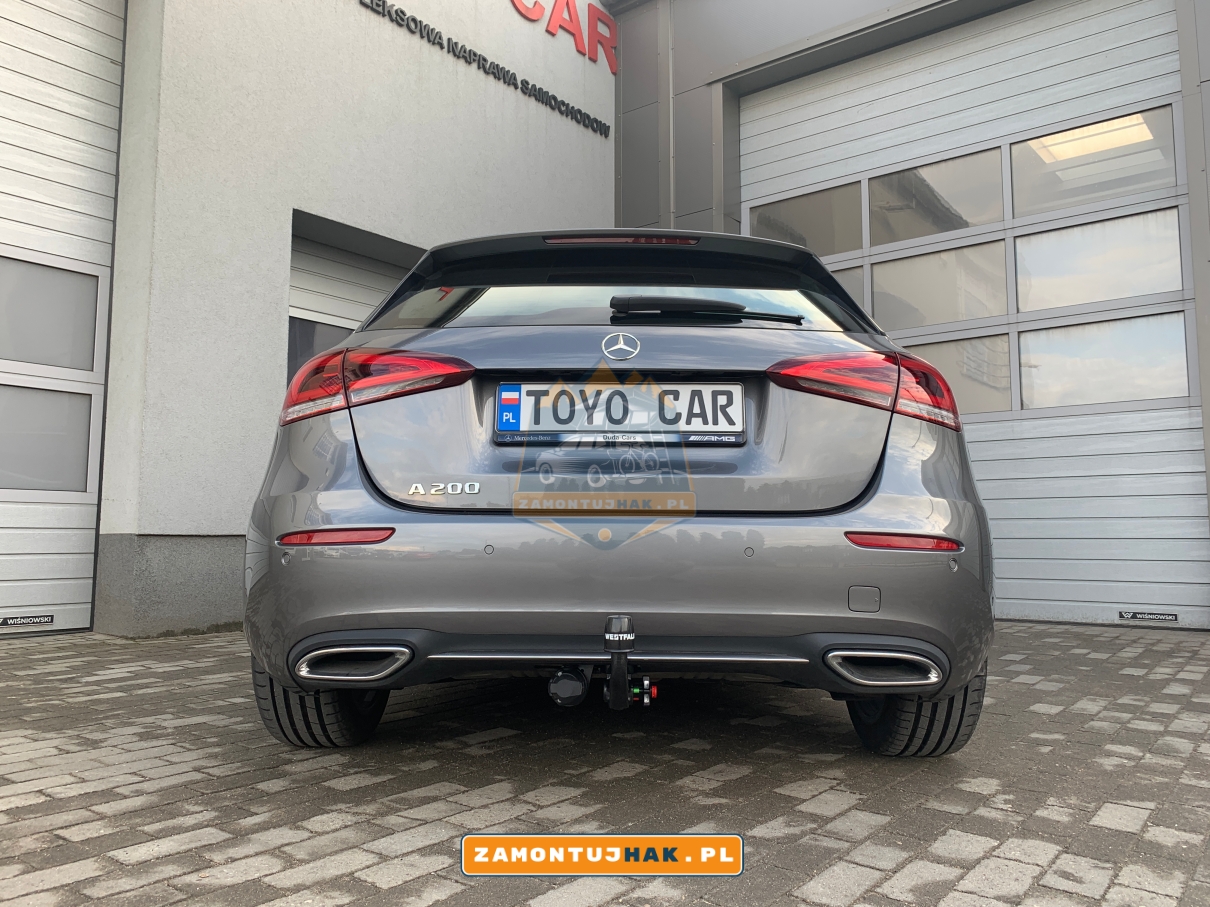 Montaż haka holowniczego Mercedes A-klasa 2022