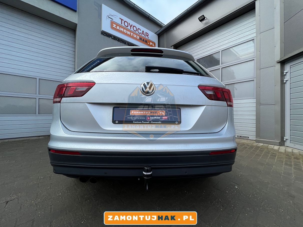 Haki holownicze montaż Poznań – Volkswagen Tiguan II