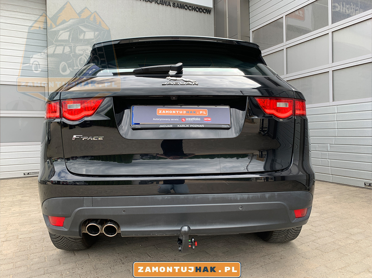 Montaż haka holowniczego do Jaguar F-Pace