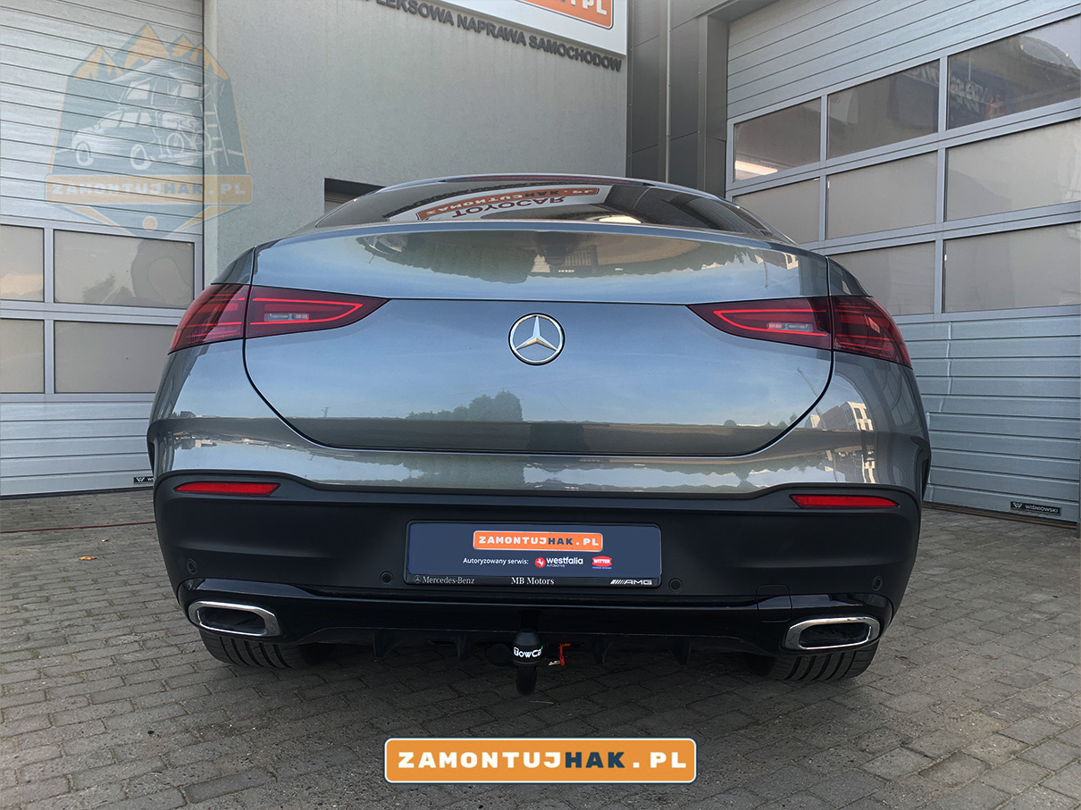 Montaż haka holowniczego Mercedes GLE 2023r