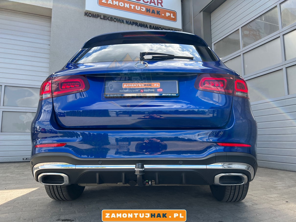 Autoryzowany serwis montaż haki holownicze Poznań Mercedes GLC 2019r