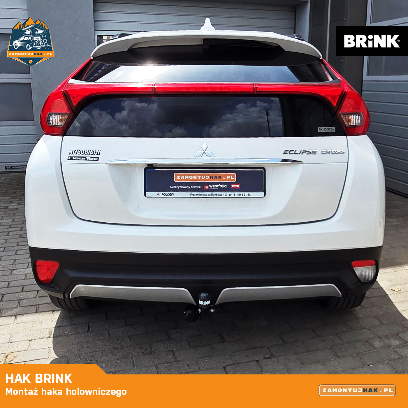 Montaż haka holowniczego w Mitsubishi