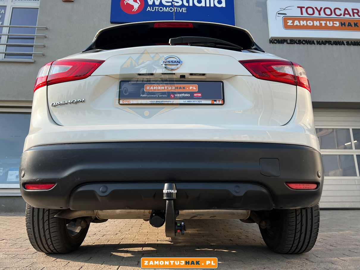 Hak holowniczy Nissan Qashqai 2018 | 2019 | 2020 – Wypinany pionowo Westfalia