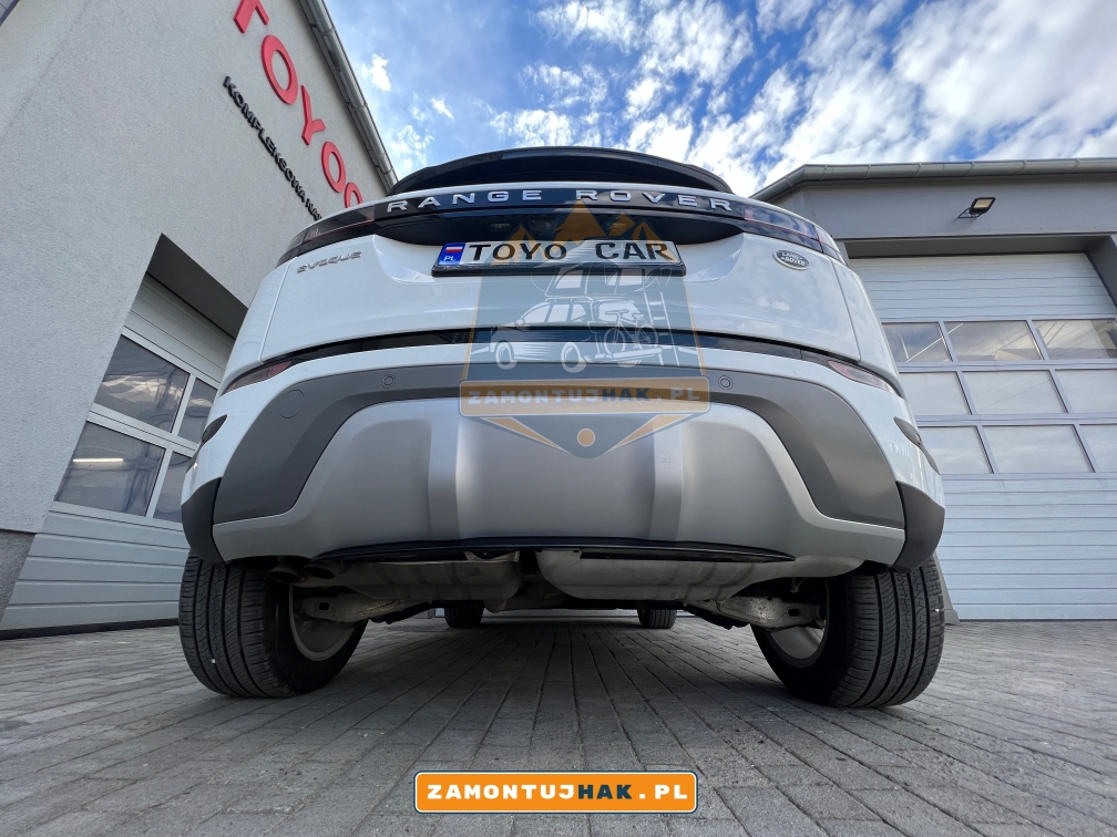 Montaż haka Westfalia A40V – Range Rover Evoque 2021