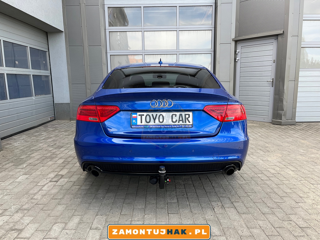 Montaż haka holowniczego Audi A5 Sportback S-line