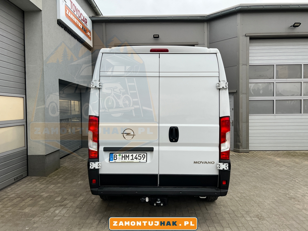 Montaż haka holowniczego – Opel Movano C 2022