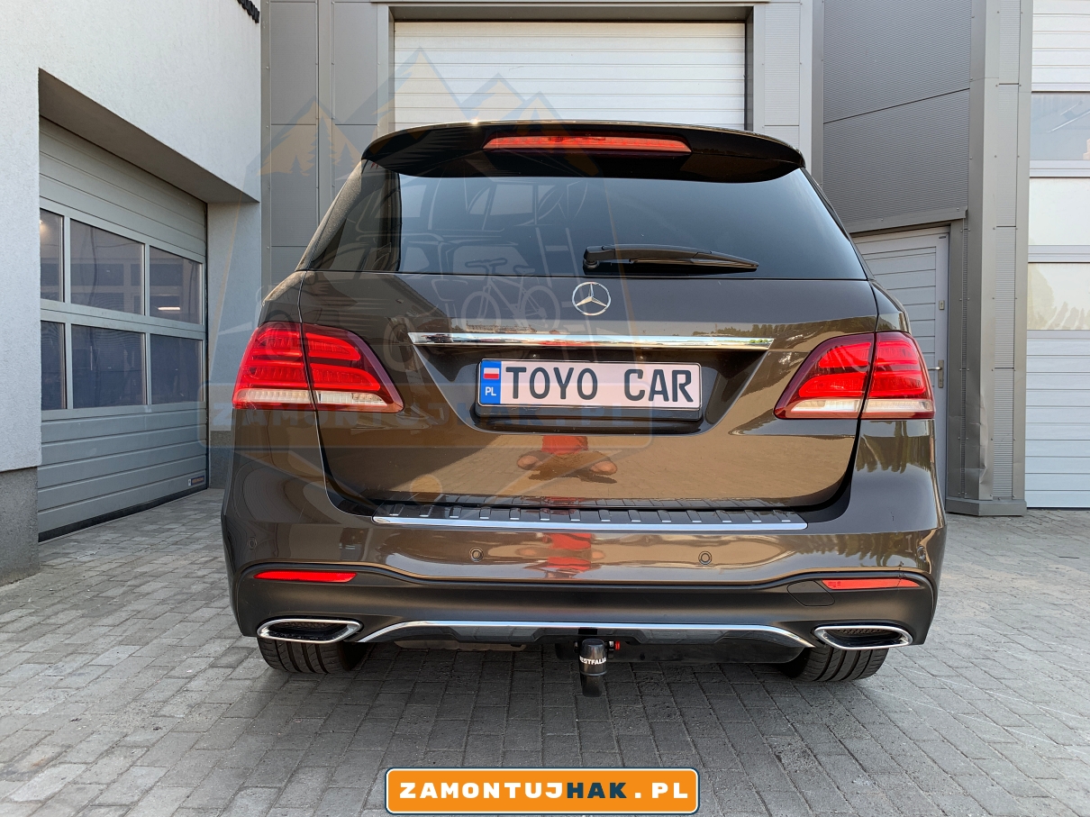 Montaż haka holowniczego Mercedes GLE 2018