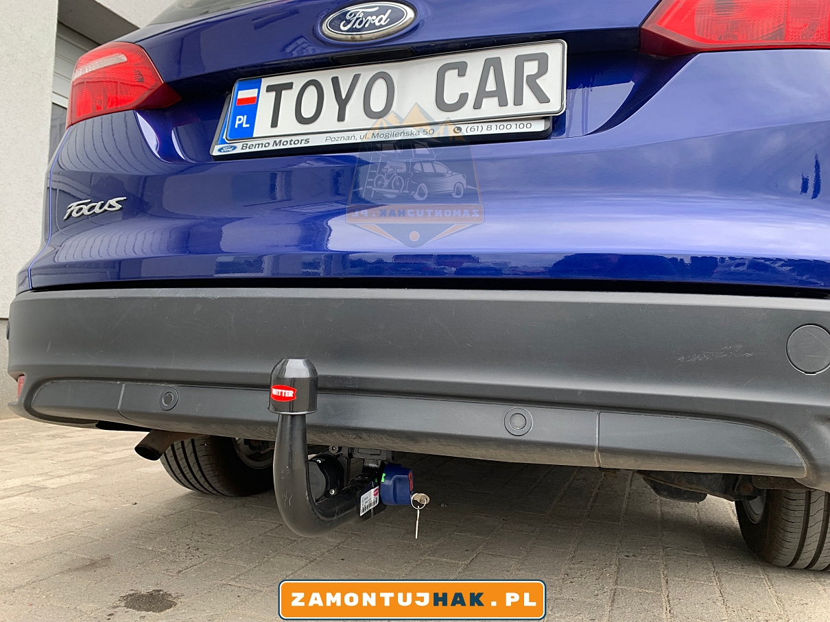 Montaż haka holowniczego Ford Focus 2018