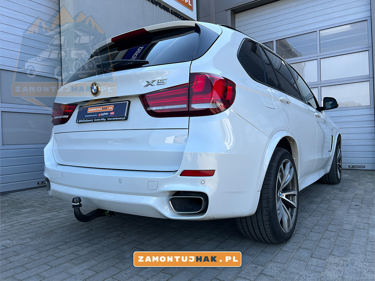 Montaż haka holowniczego Westfalia do BMW X5