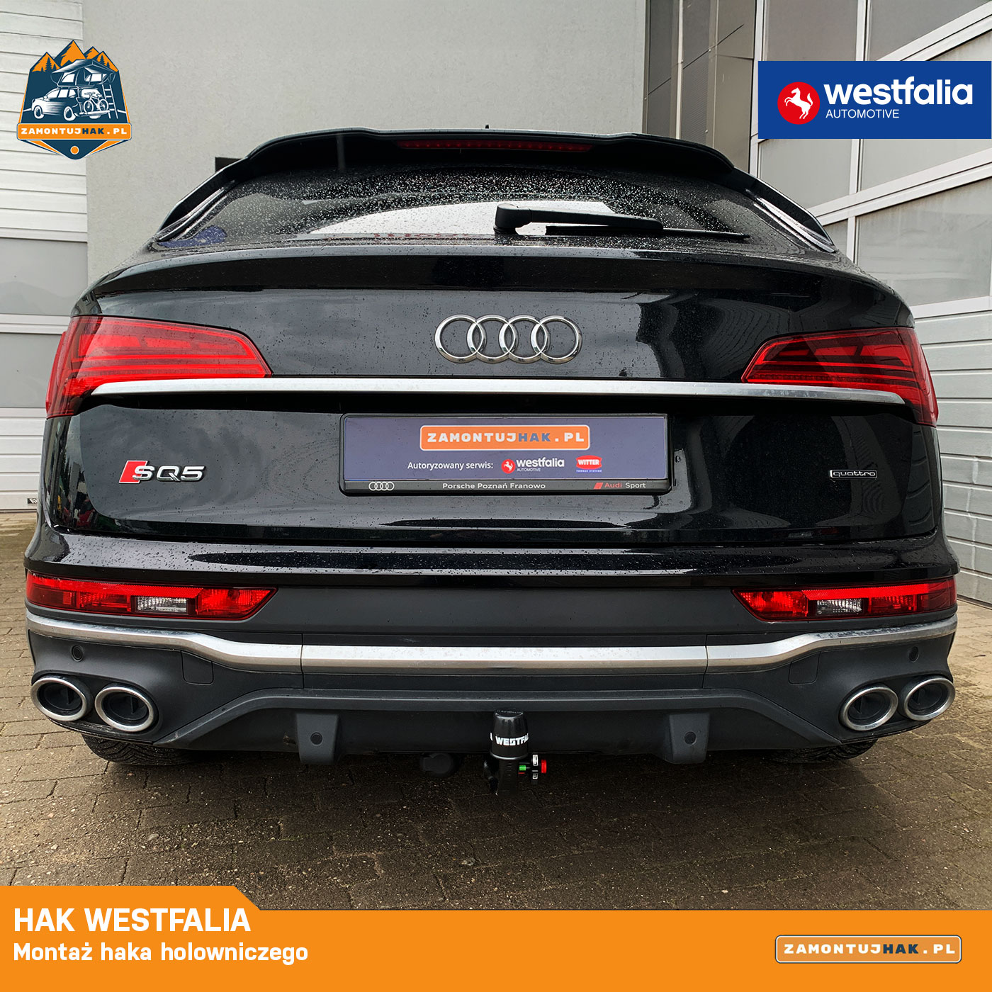 Audi Q5 + hak Westfalia – bo nawet premium może potrzebować haka