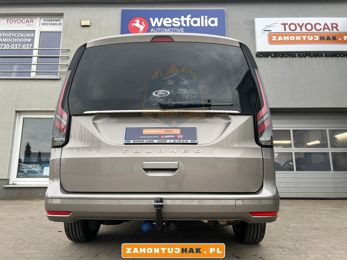 Montaż Haka Holowniczego w Nowym Fordzie Tourneo Connect – Poznań | Profesjonalny serwis Westfalia