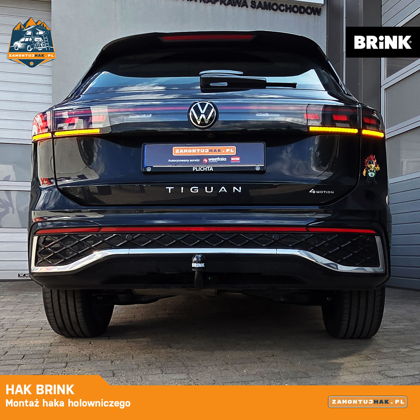 Hak BRINK w Volkswagen Tiguan – wygoda, której nie widać (dopóki nie trzeba!)