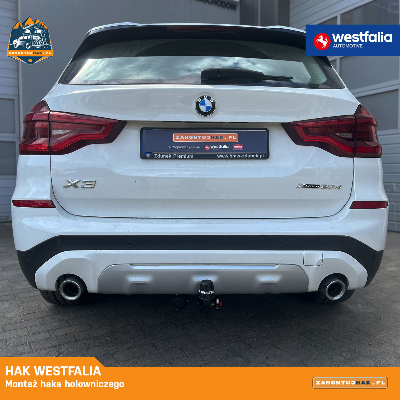 Hak holowniczy do BMW X3