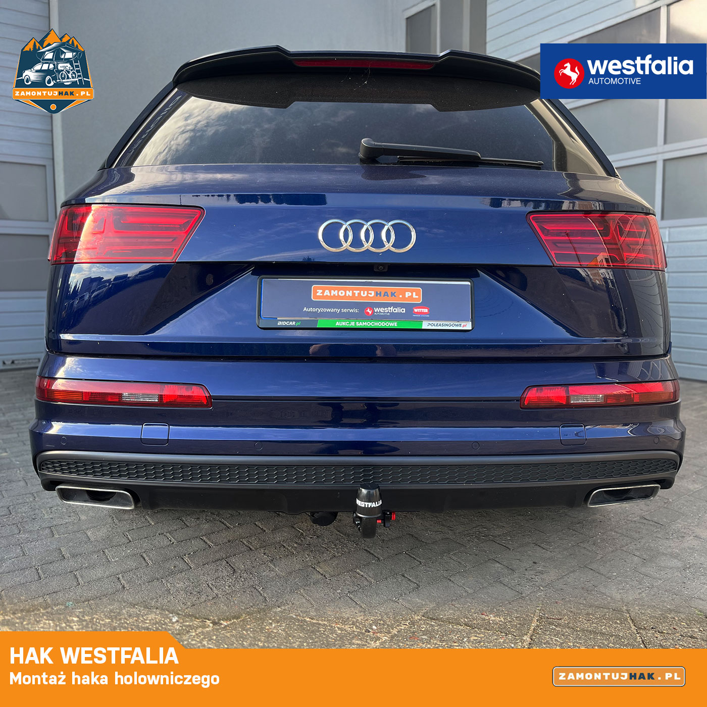 Hak holowniczy do Audi Q7