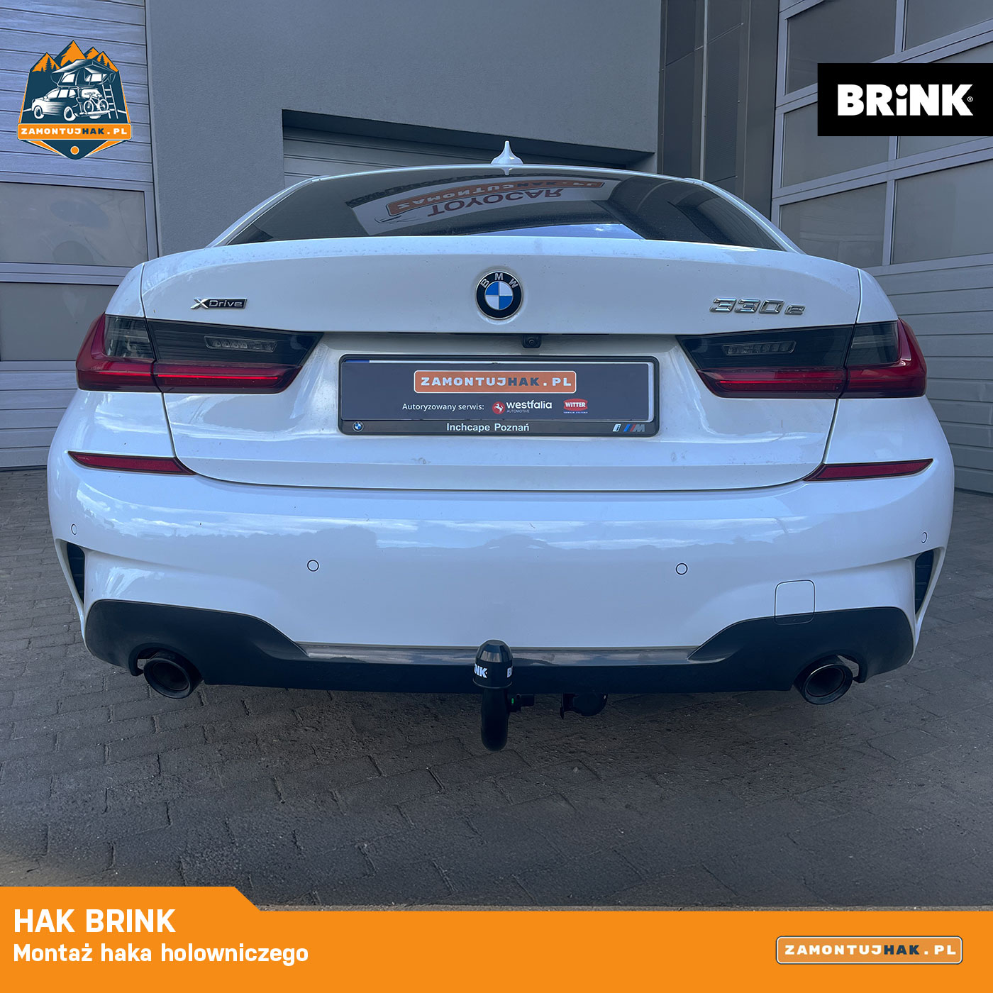 Montaż haka holowniczego Brink w BMW 330e – co warto wiedzieć?