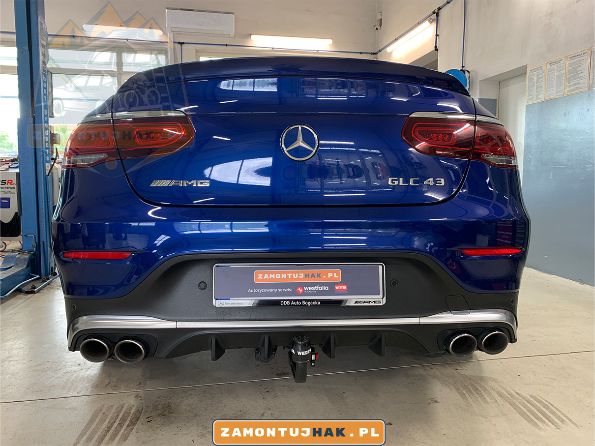 Montaż haka holowniczego Mercedes GLC