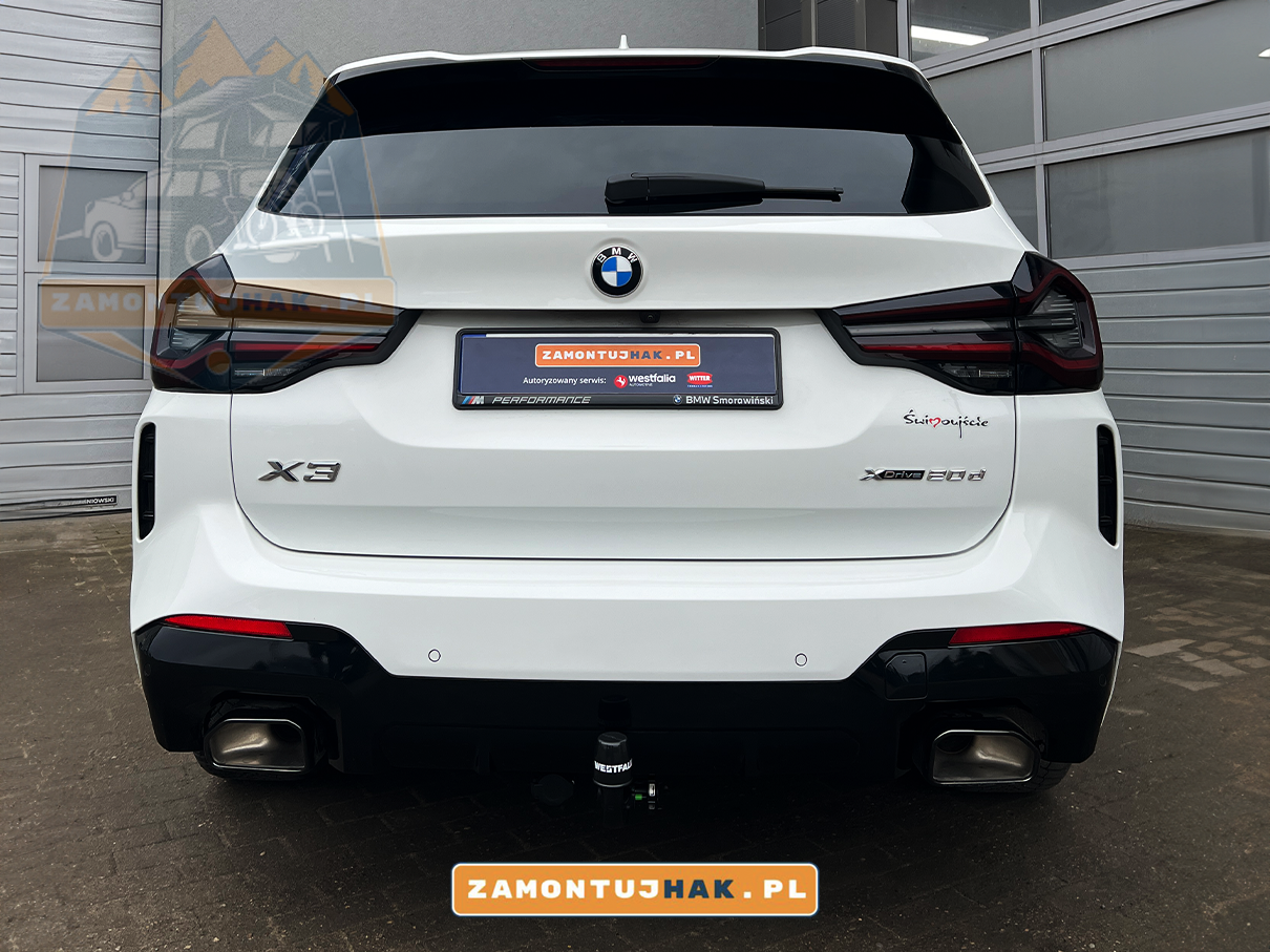 Montaż haka holowniczego Westfalia do BMW X3 – funkcjonalność i styl w jednym