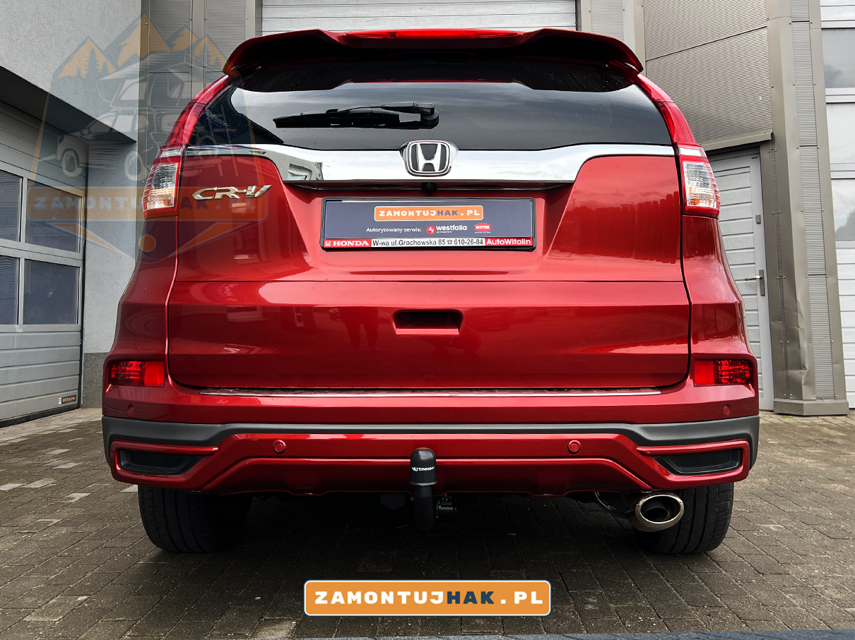 Montaż haka holowniczego Steinhof w Honda CR-V