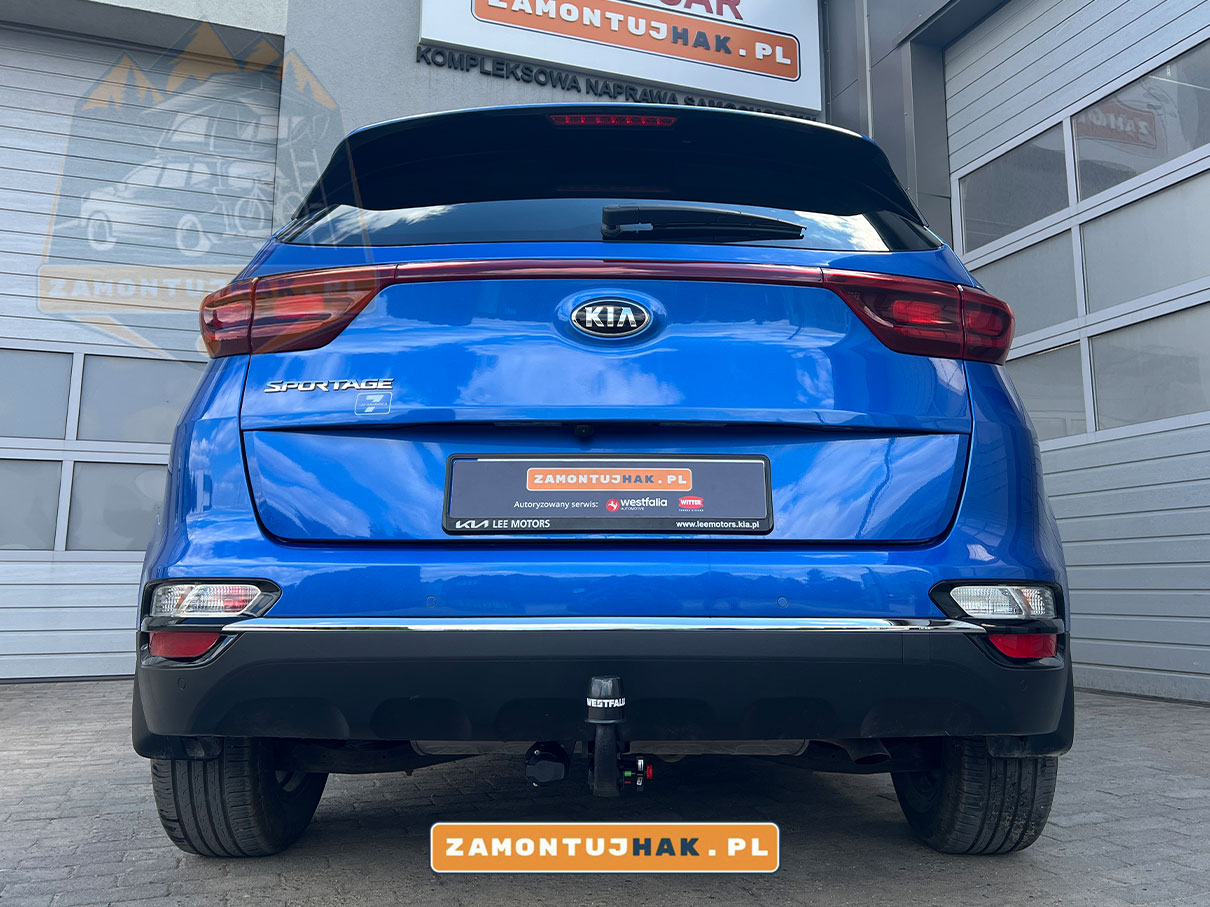 Montaż haka Westfalia w Kia Sportage – pełna funkcjonalność i wygoda