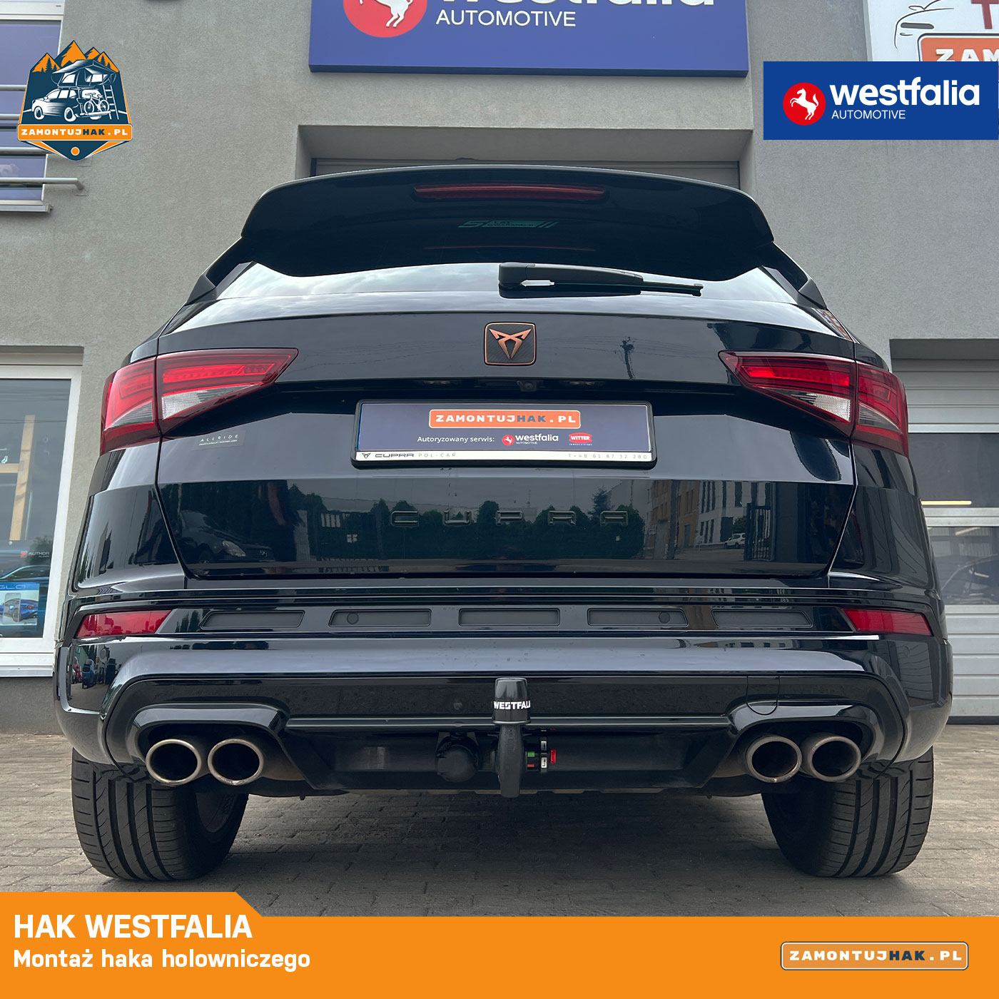 Seat Cupra Ateca i hak westfalia