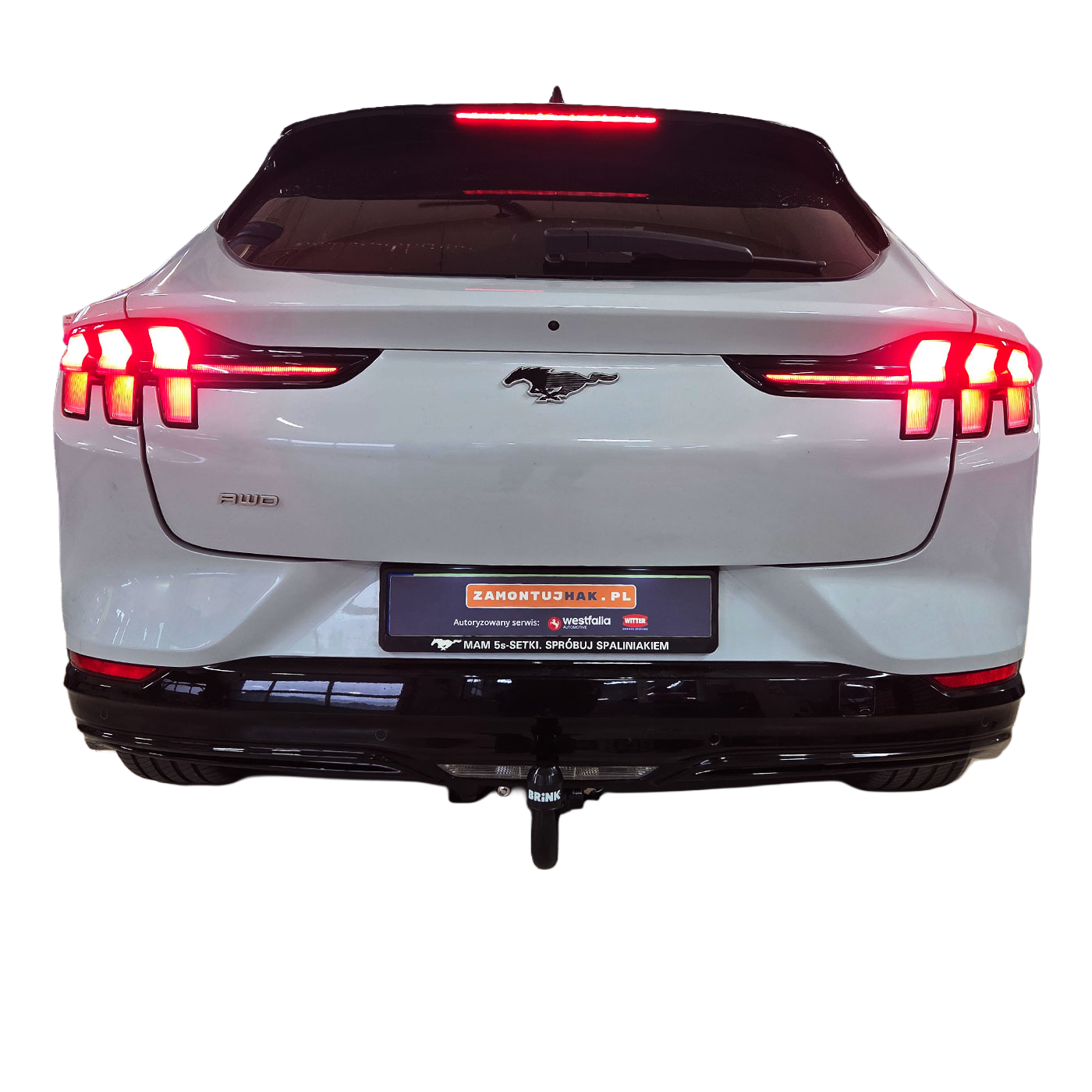 montaz haka w ford mustang